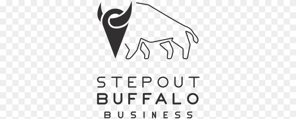 Stepout Business Bull, Advertisement, Stencil, Text, People Free Png Download