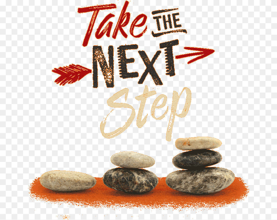 Stepping Stone Stepping To Next Step, Pebble, Rock Free Png Download