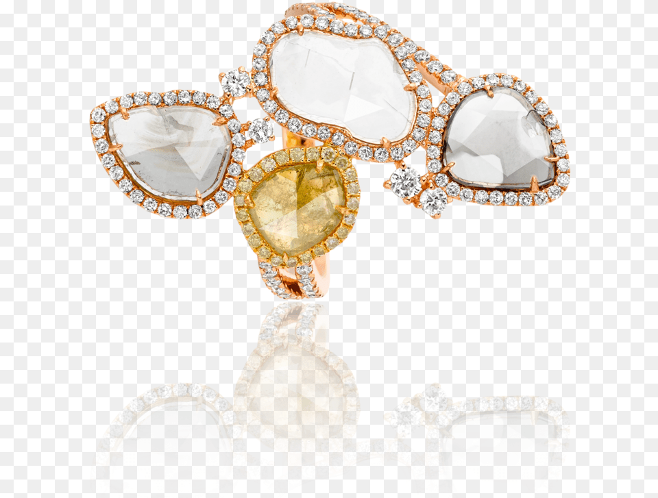 Stepping Stones Ring Crystal, Accessories, Diamond, Earring, Gemstone Free Png