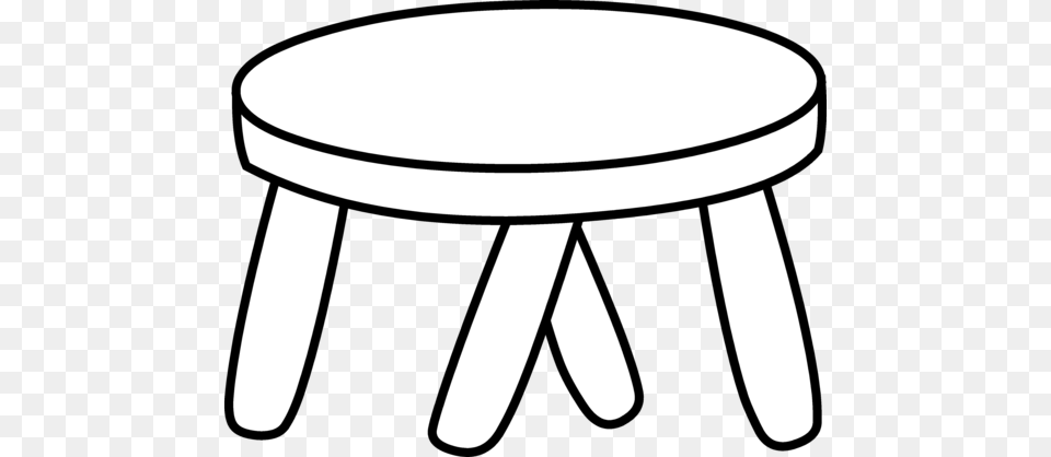 Stepping Stool Line Art, Bar Stool, Furniture, Table, Appliance Png Image