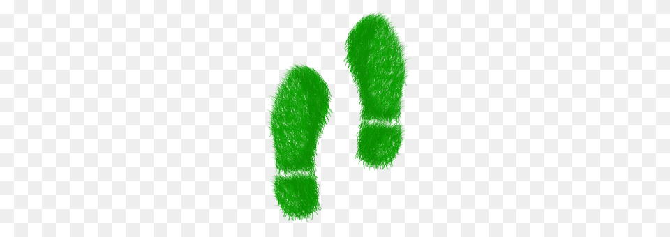 Steps Footprint, Green Png