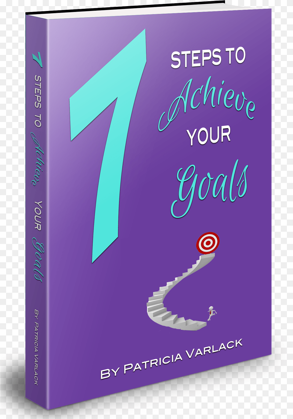 Steps To Achieve Your Goals 3d Book Book Cover, Publication, Novel, Business Card, Paper Free Png Download