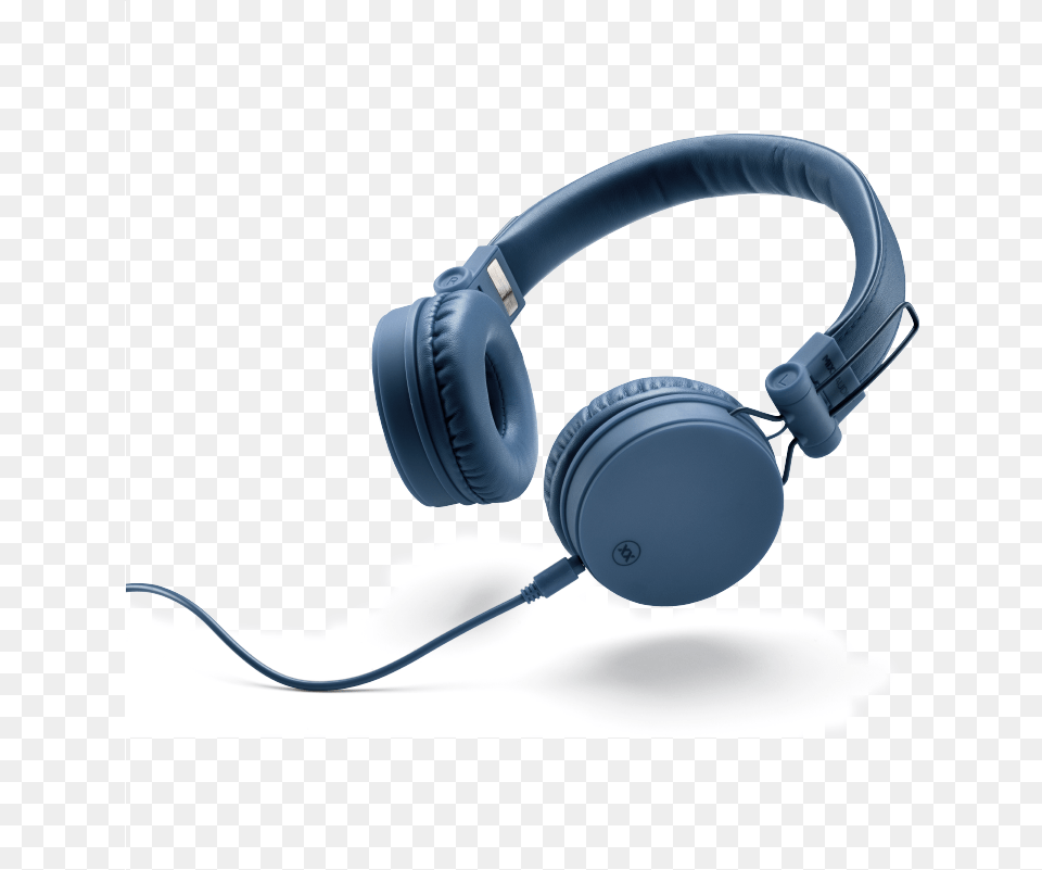 Stereo Headphones Blue Leaning Headphones Laying Down, Electronics Free Transparent Png