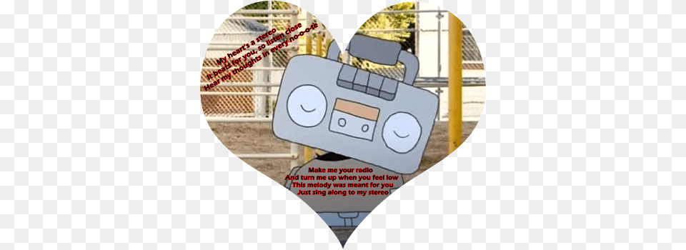 Stereo Heart Cartoon Free Png Download