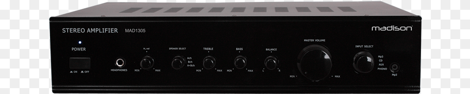 Stereo Hifi Amplifier 2 X 100w Rms High Fidelity, Electronics Png Image
