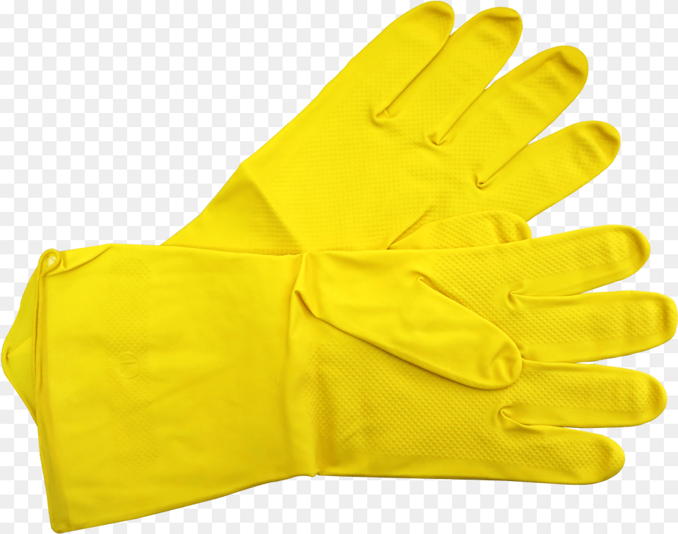 Sterex Latex Powder Glove Yellow Gloves Clipart, Clothing Png Image