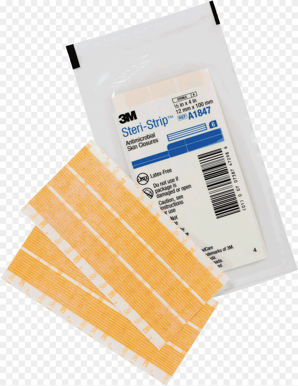 Steri Strip Antimicrobial Skin Closure Strip 18quot X 3m Wound Closure Strip, Business Card, Paper, Text Png