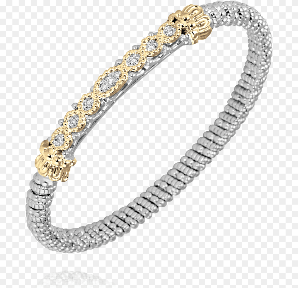 Sterling Silver Amp 14k Yellow Gold Bracelet Bracelet, Accessories, Jewelry, Necklace, Ornament Free Transparent Png