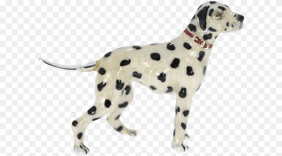 Sterling Silver Amp Enamel Small Dalmatian Dog By Saturno Dalmatian, Animal, Canine, Mammal, Pet Free Transparent Png