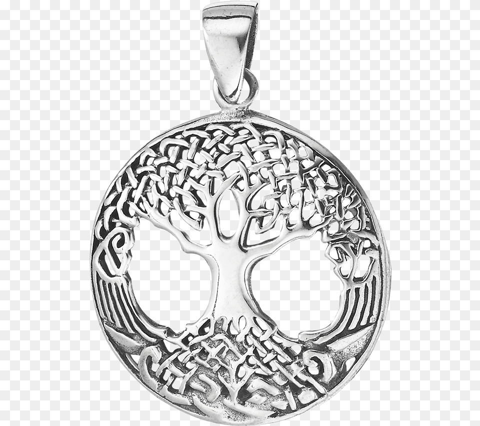 Sterling Silver Celtic Tree Of Life Pendant Pendant, Accessories, Jewelry Free Transparent Png