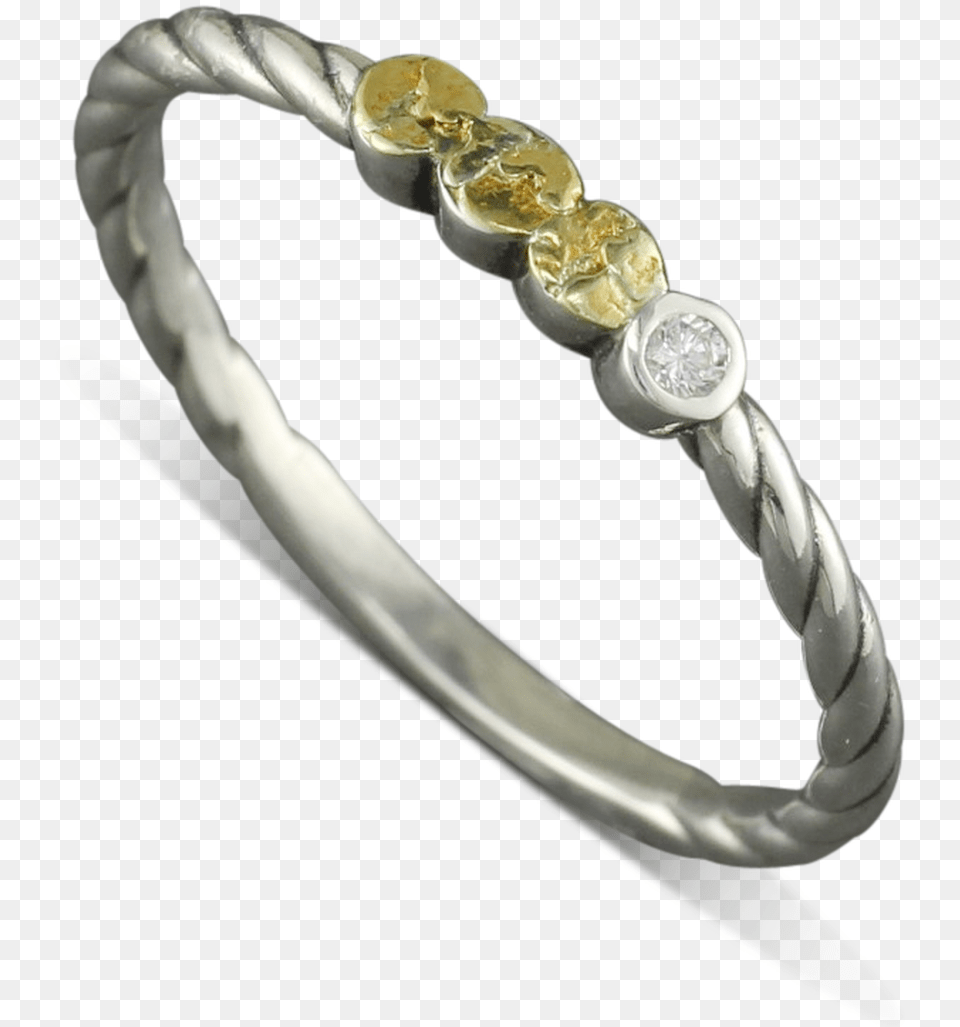Sterling Silver Diamond Ring With Bangle, Accessories, Bracelet, Jewelry, Smoke Pipe Free Png