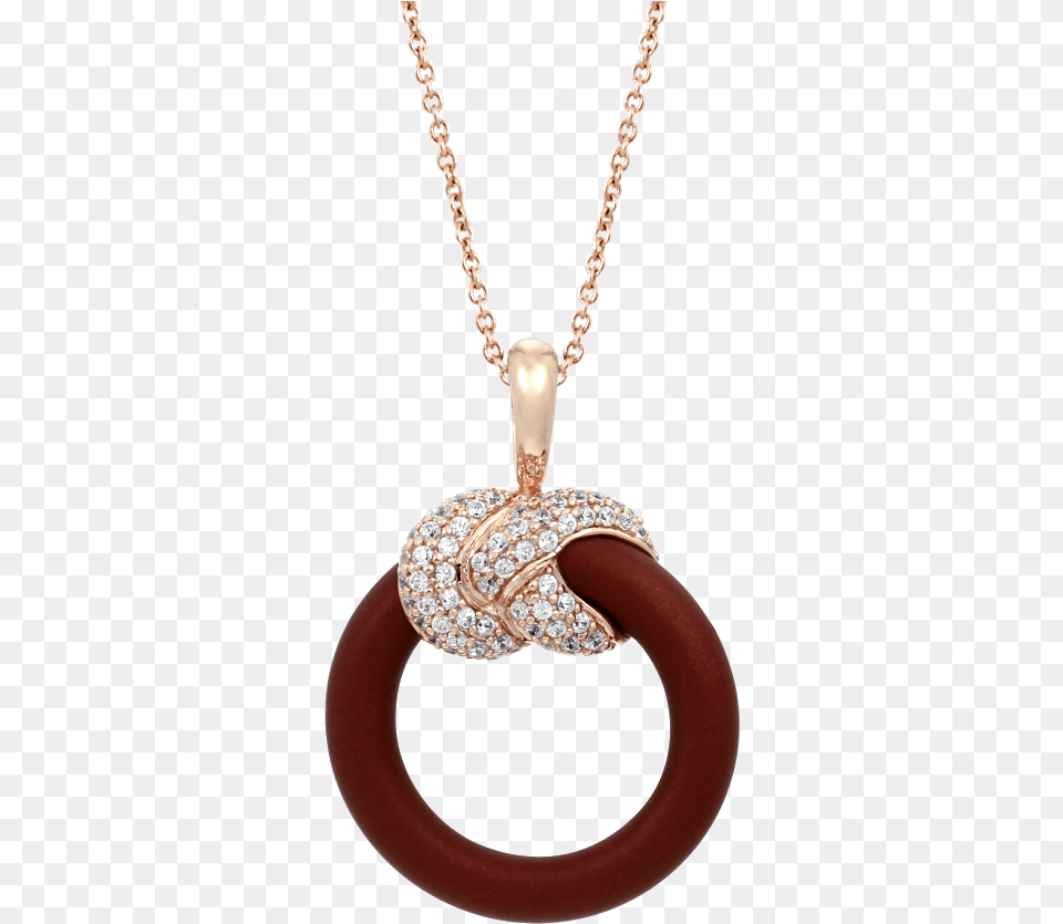 Sterling Silver Italian Rubber Ariadne Colored Circle Necklace Woman Jewellery Emporio Armani, Accessories, Jewelry, Pendant Free Png Download