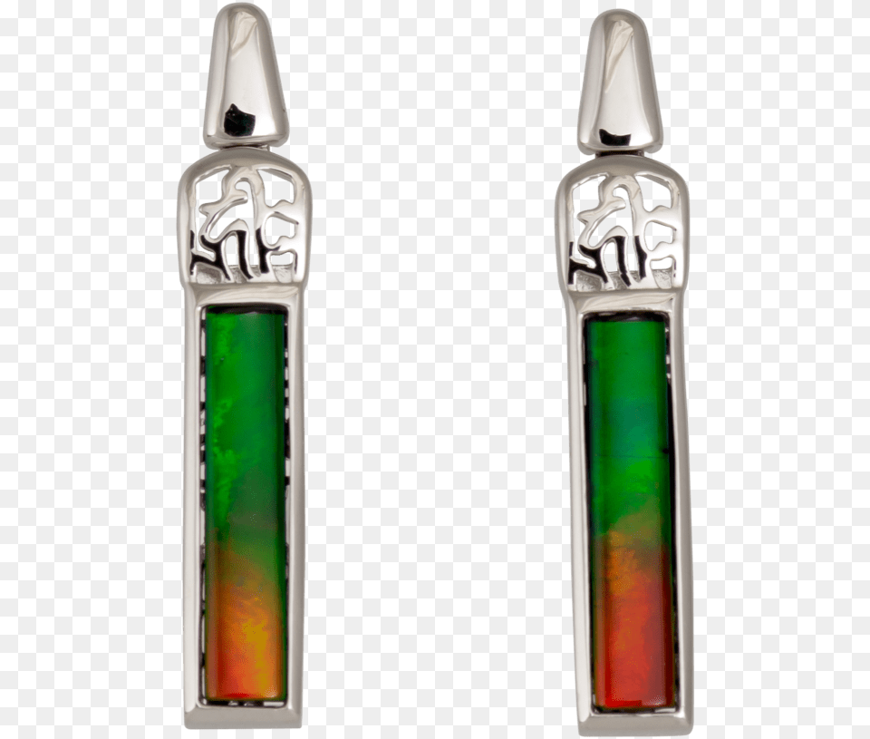 Sterling Silver Rectangular Evita Bar Earrings By Korite Earrings, Accessories, Earring, Gemstone, Jewelry Png Image