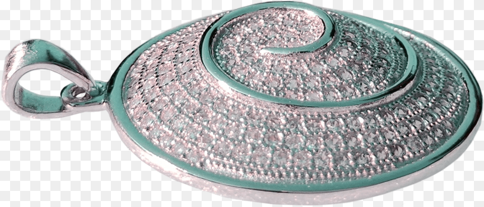 Sterling Silver With Cubic Zirconias Round Swirl Serving Tray, Pottery, Art, Porcelain, Cookware Png