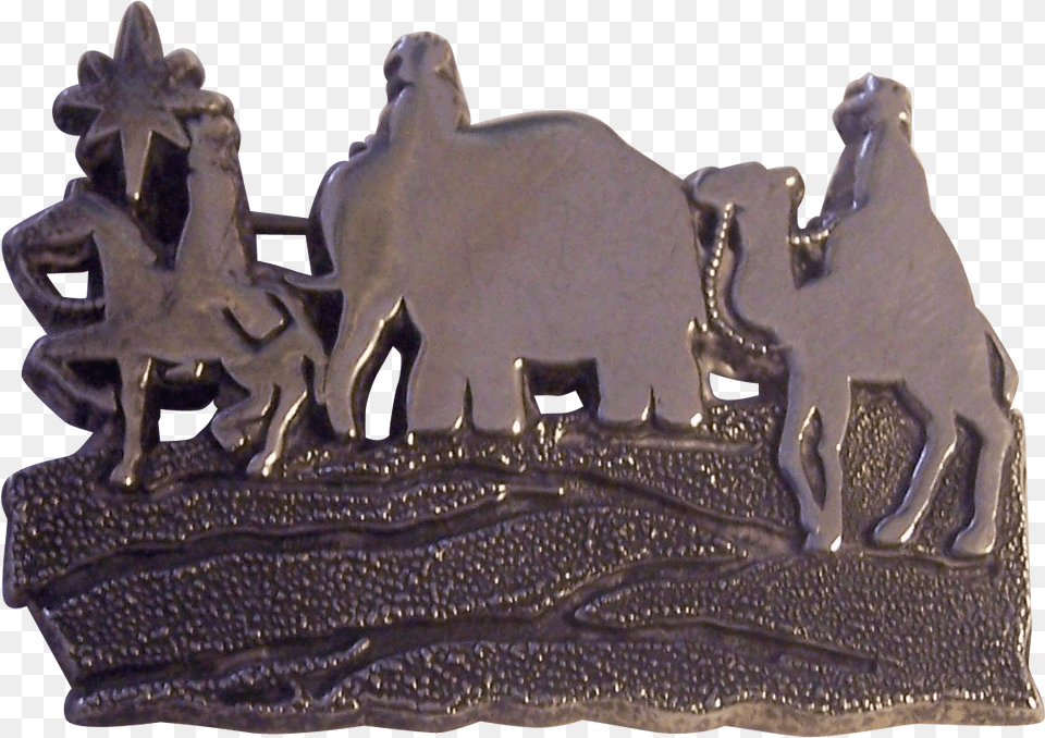 Sterling Three Wise Men Kings Mexico 925 Christmas Working Animal, Accessories, Archaeology, Dinosaur, Reptile Png Image