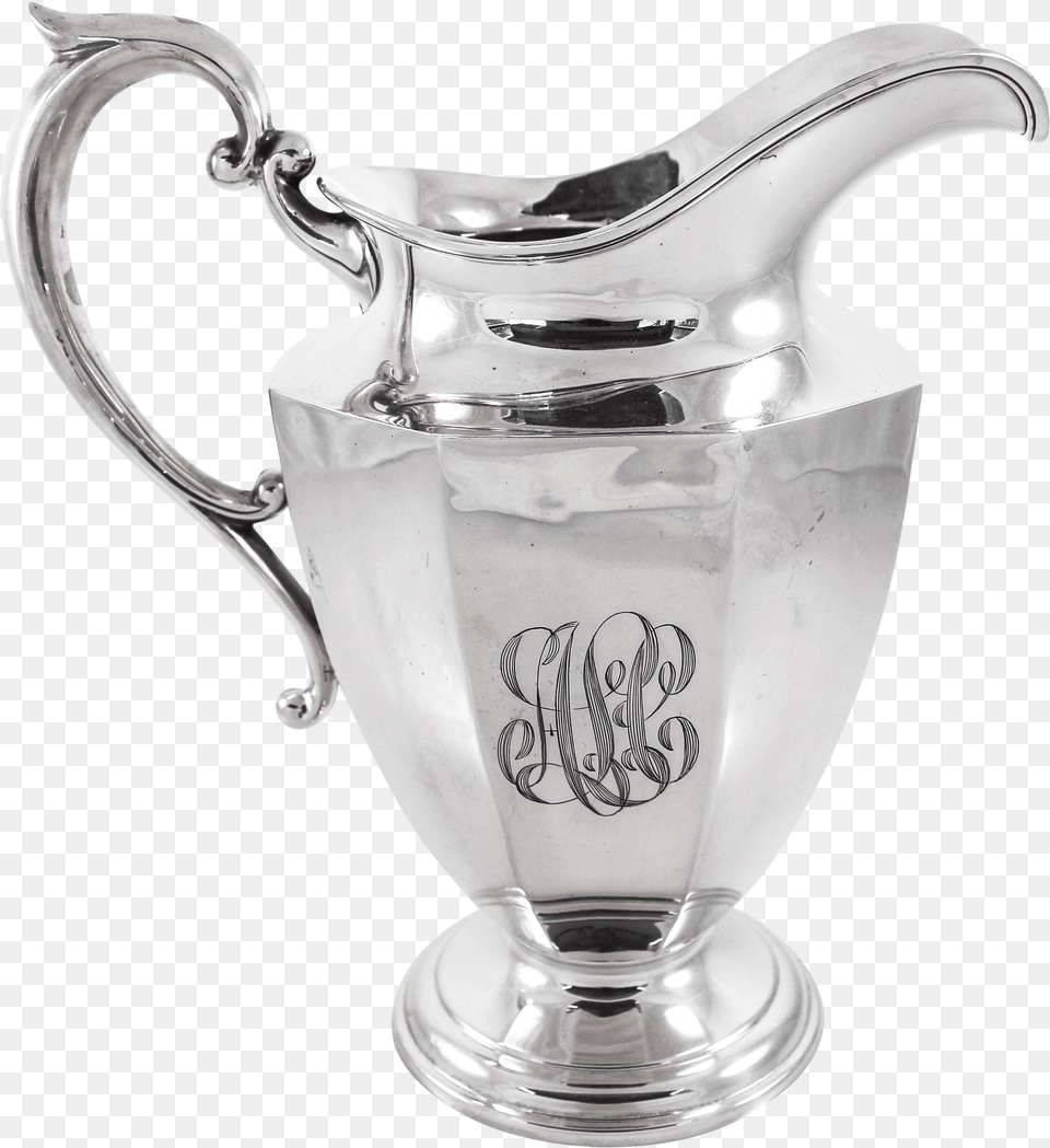 Sterling Water Pitcher Jug, Water Jug, Smoke Pipe Png Image