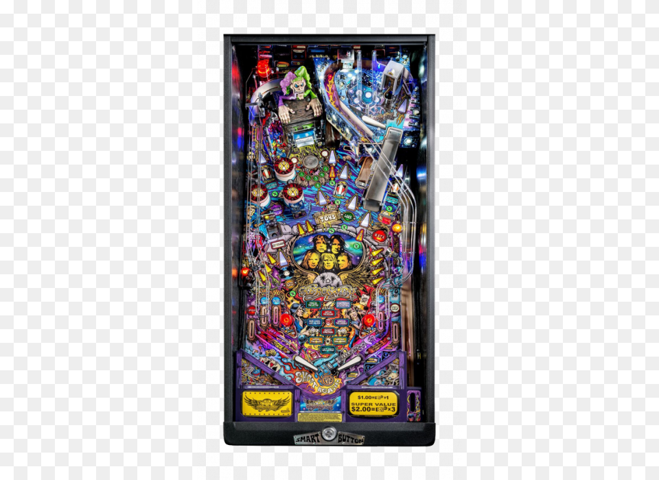 Stern Batman 66 Premium Pinball Machine, Arcade Game Machine, Game, Person Png Image