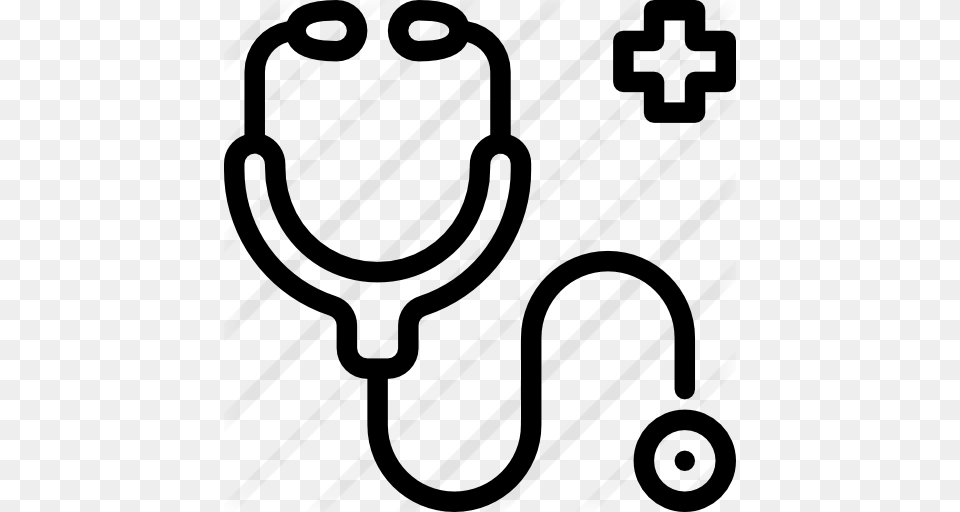 Stethoscope, Gray Png Image