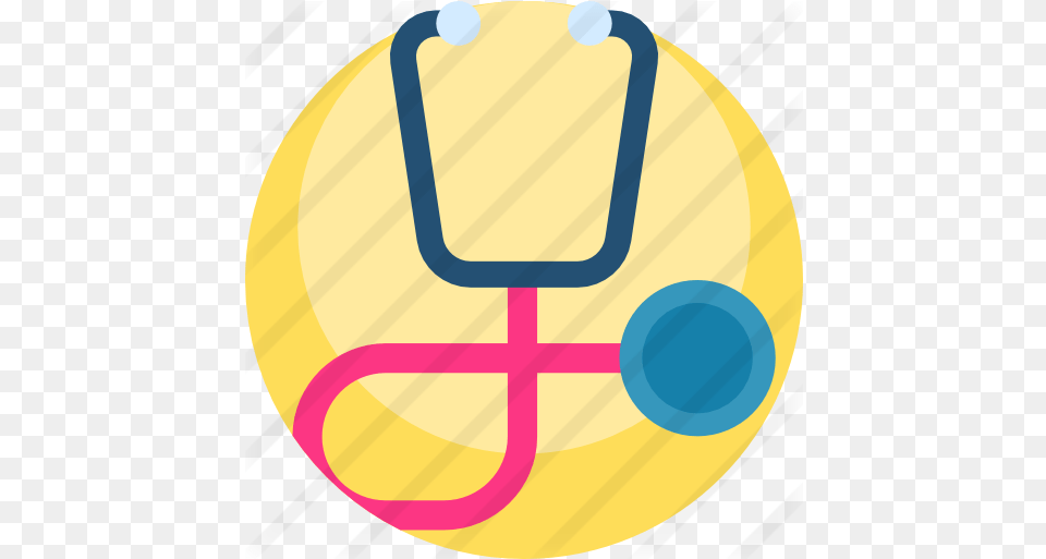 Stethoscope Medical Icons Vertical, Gold, Toy Free Png Download