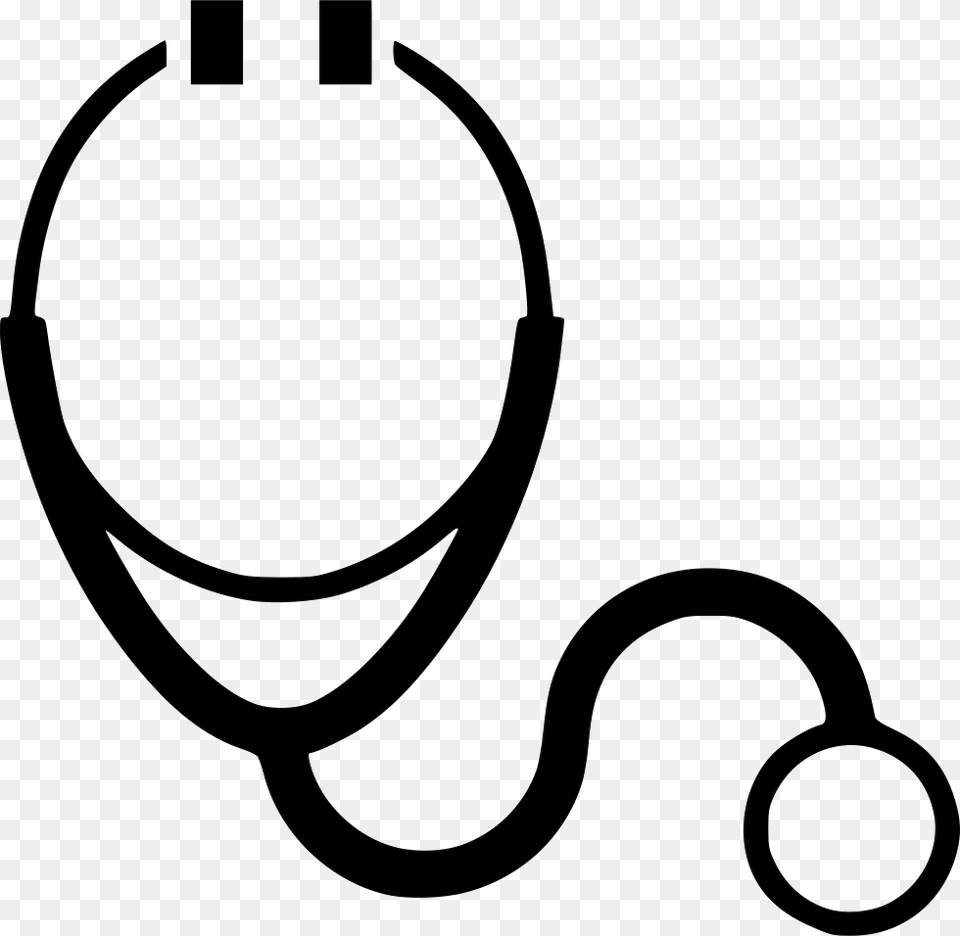 Stethoscope Icon Download, Smoke Pipe, Stencil Free Transparent Png