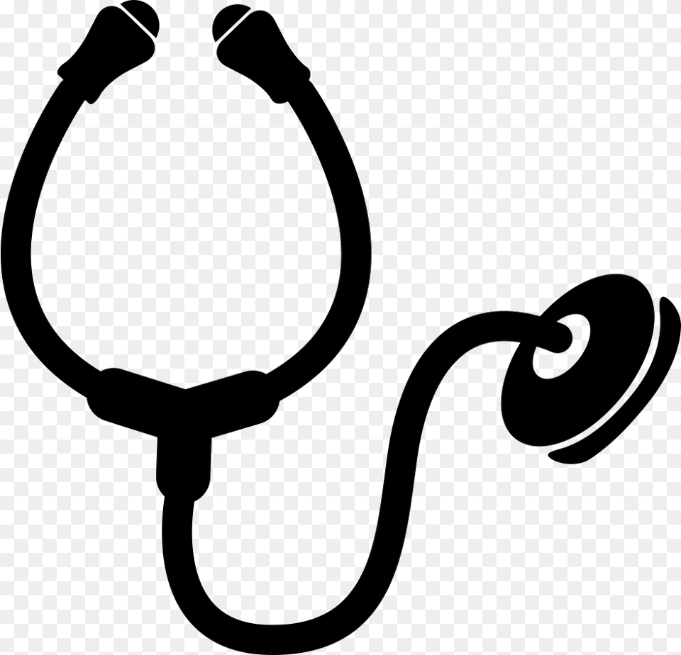 Stethoscope Medical Icon Transparent Background, Electrical Device, Microphone, Smoke Pipe, Stencil Png