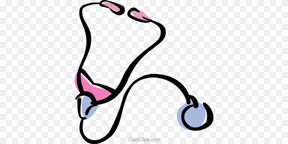Stethoscope Royalty Vector Clip Art Illustration, Smoke Pipe Free Png Download