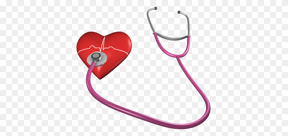 Stethoscope With Heart Image, Electronics, Hardware, Chandelier, Lamp Free Transparent Png