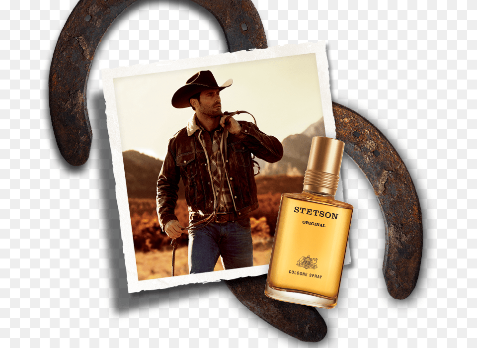 Stetson Cologne, Bottle, Perfume, Cosmetics, Adult Png Image