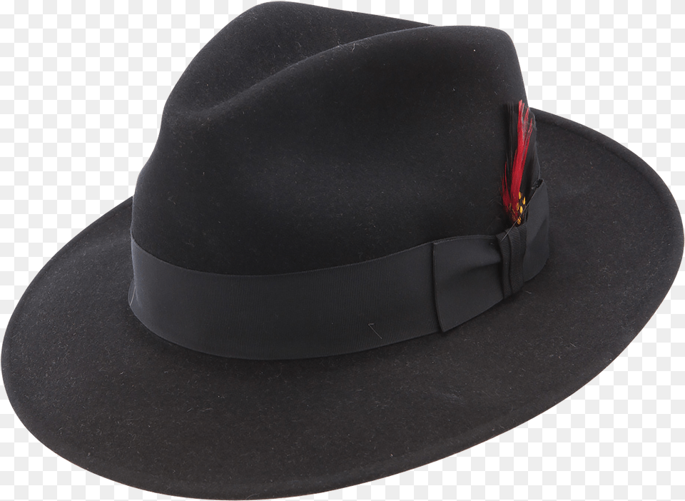 Stetson Gurnee Crushable Wool Fedora Fedora, Clothing, Hat, Sun Hat Png Image
