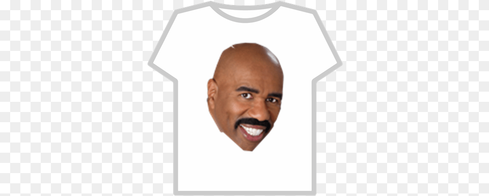 Steve Harvey Galaxy T Shirt Roblox, T-shirt, Clothing, Face, Head Png