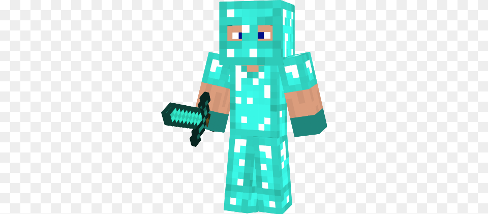 Steve In Diamond Armor Minecraft Pictures Of Steve With Diamond Armor, Formal Wear Free Png Download