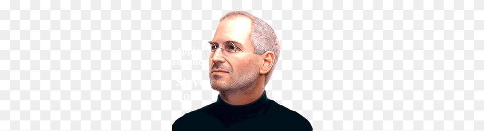 Steve Jobs, Portrait, Photography, Person, Man Png Image