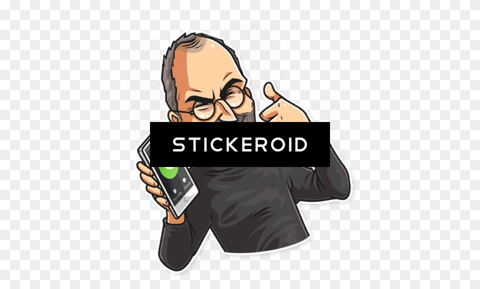 Steve Jobs, Photography, Electronics, Phone, Mobile Phone Free Png