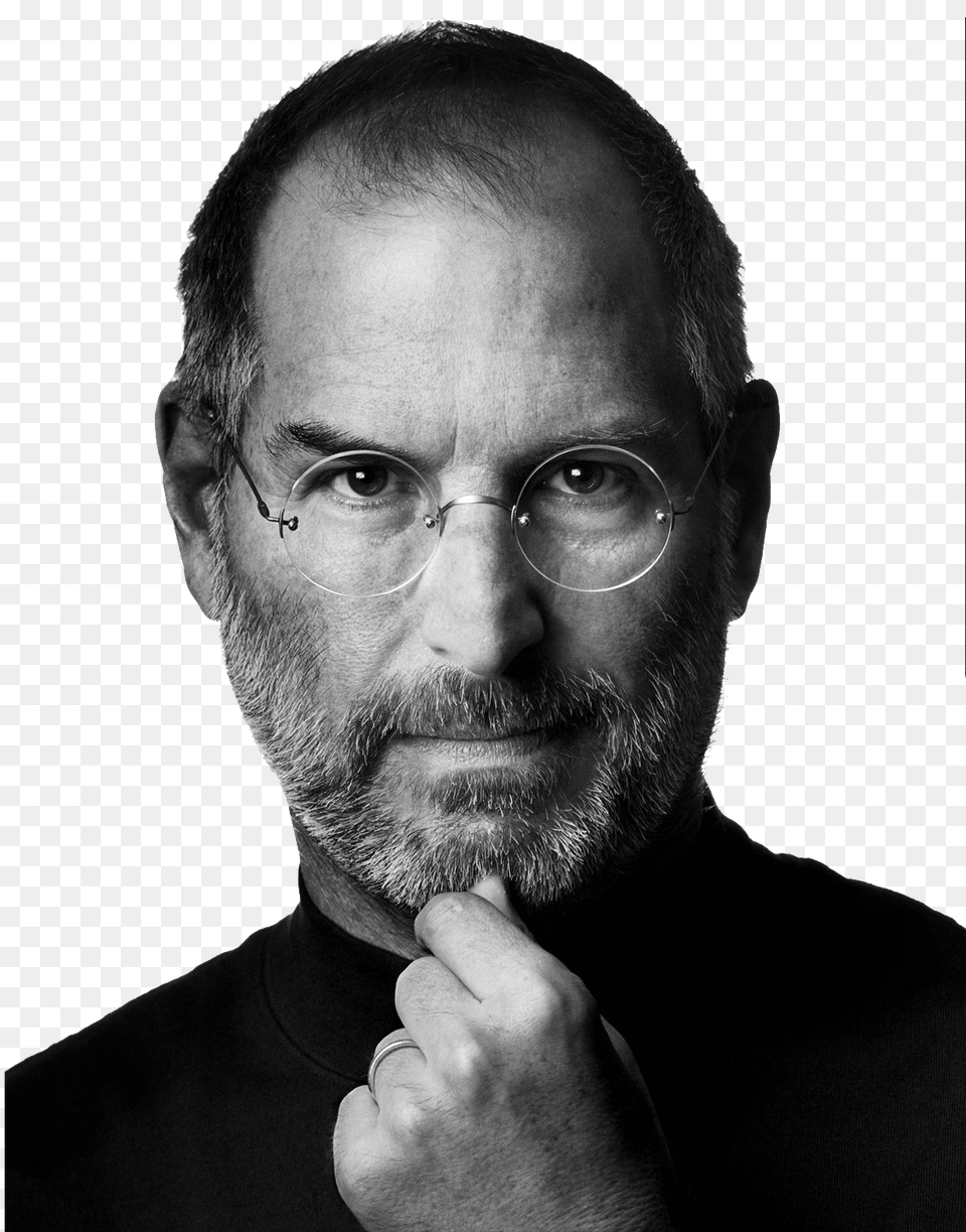 Steve Jobs, Portrait, Adult, Beard, Photography Free Transparent Png