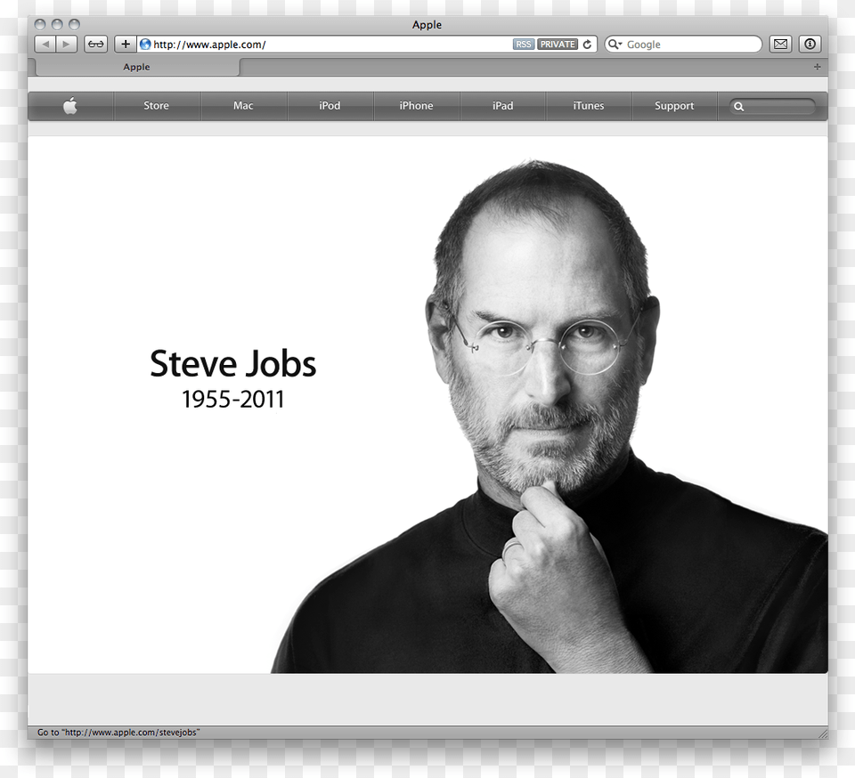 Steve Jobs, Portrait, Photography, Person, Man Png
