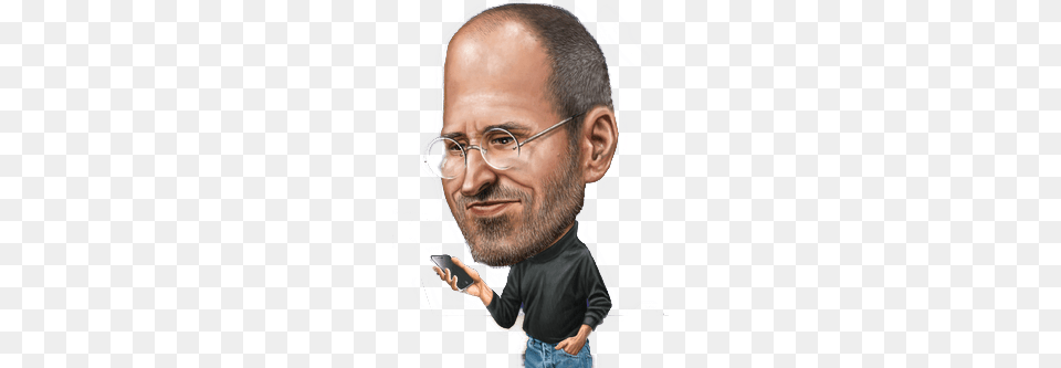 Steve Jobs, Portrait, Photography, Beard, Person Free Transparent Png