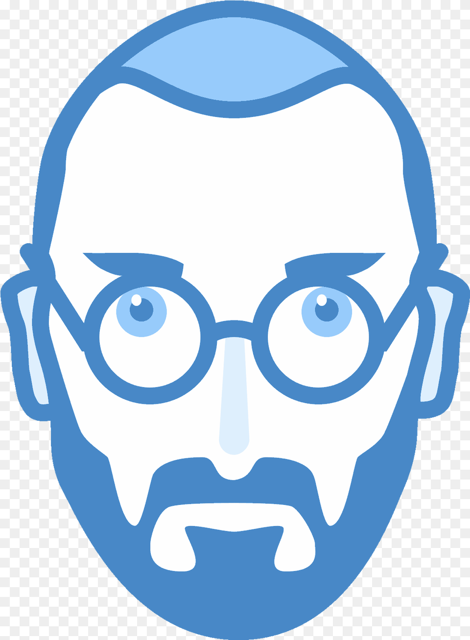 Steve Jobs Icon Icon For Steve Jobs, Accessories, Face, Glasses, Head Free Png