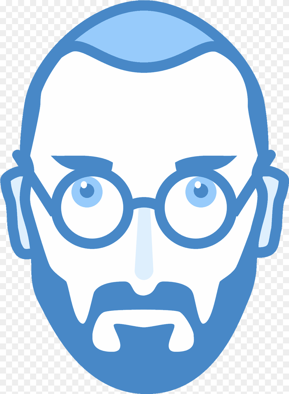 Steve Jobs Icon Icon Steve Jobs, Accessories, Face, Glasses, Head Png