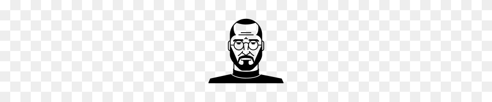 Steve Jobs Icons Noun Project, Gray Free Png