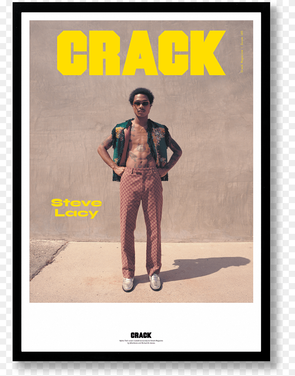 Steve Lacy Poster Steve Lacy Fashion, Male, Adult, Man, Person Free Png