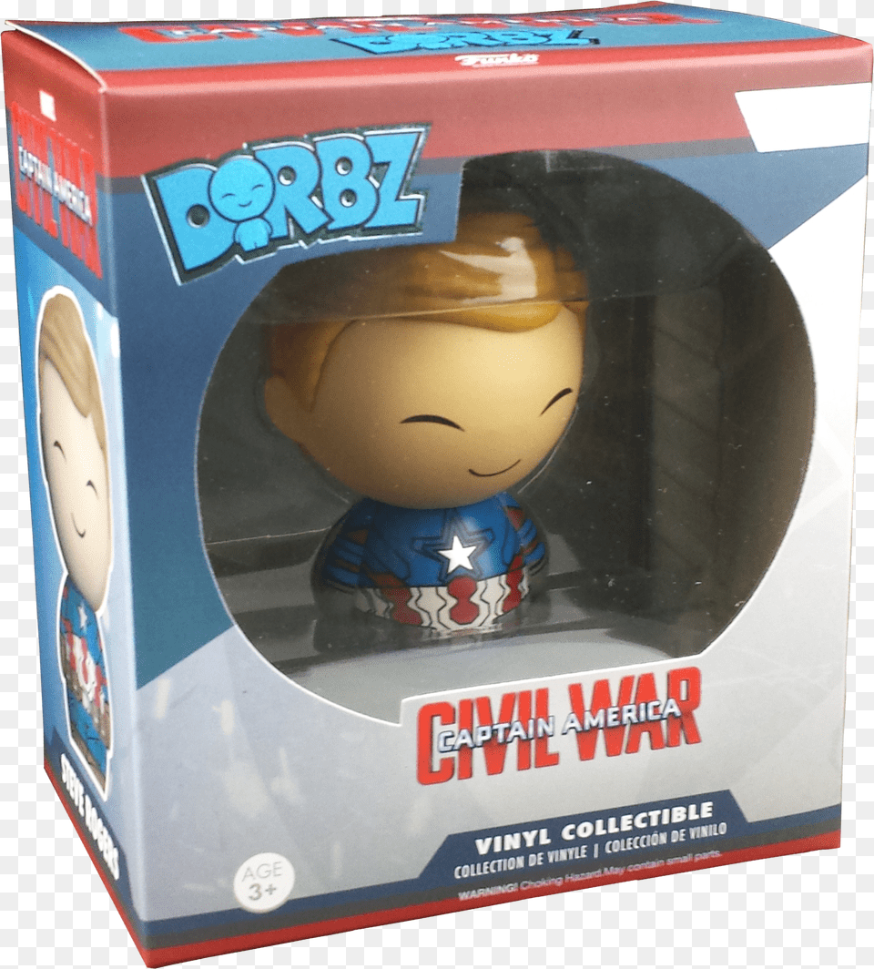 Steve Rogers Dorbz Vinyl Figure Action Figure Png