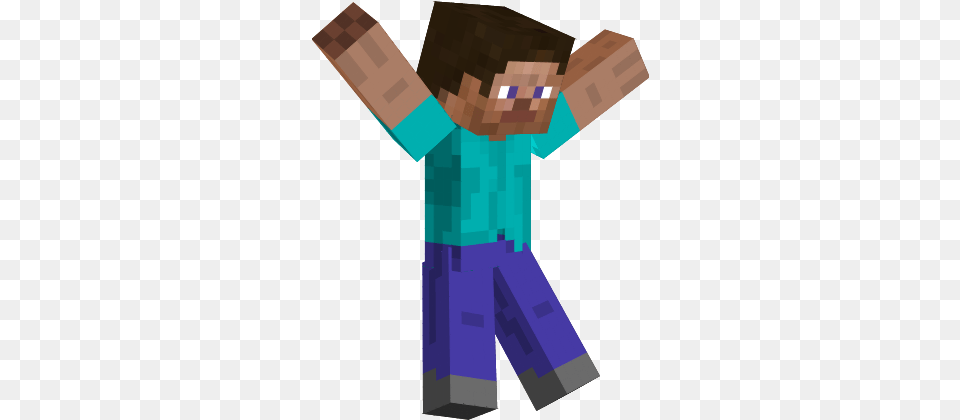 Steve Minecraft Minecraft Steve Clothing, Pants, Person, Body Part Free Transparent Png