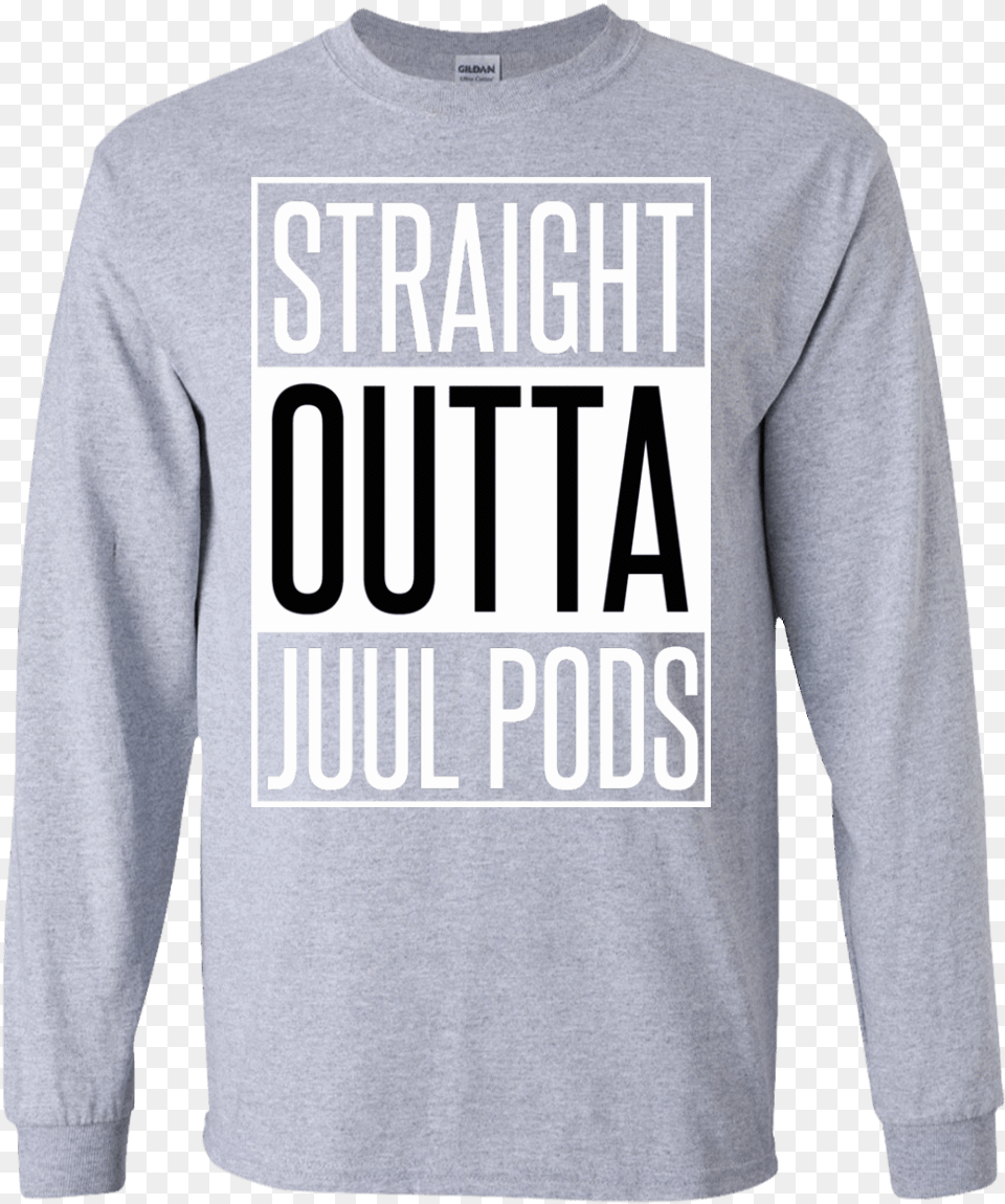 Steve Urkel Straight Outta Juul Pods Long Sleeve Shirt Ic Light, T-shirt, Clothing, Long Sleeve, Sweatshirt Png