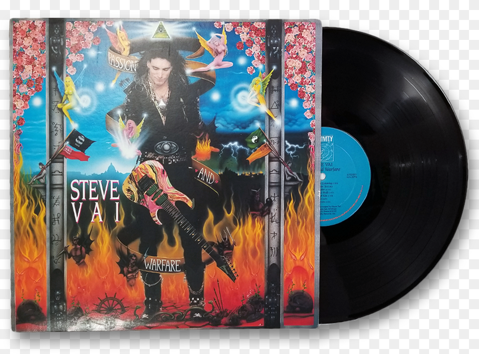 Steve Vai Passion And Warfare Cover, Adult, Person, Woman, Female Free Transparent Png