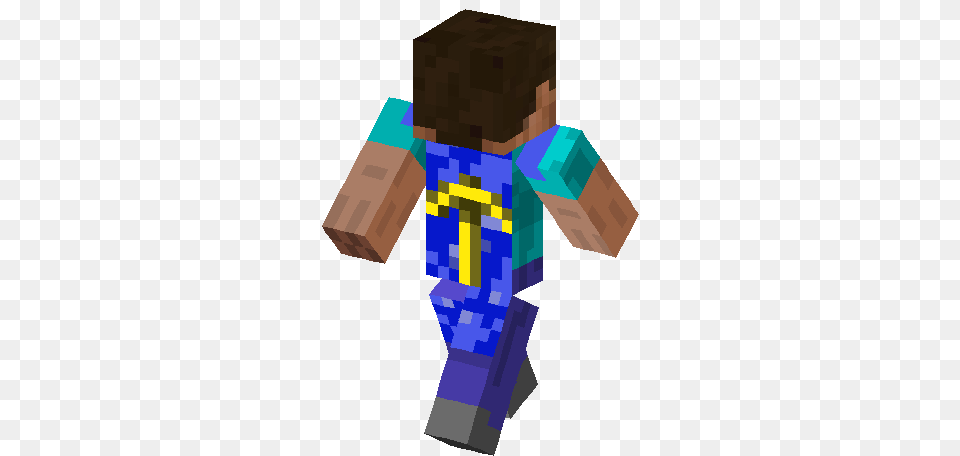 Steve With Cape Skin Minecraft Skins, Boy, Child, Male, Person Png