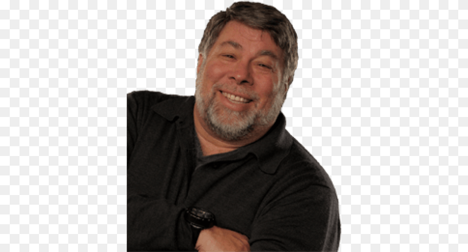 Steve Wozniak As Your Keynote Speaker Steve Wozniak Apple Founders, Head, Photography, Portrait, Smile Free Png Download