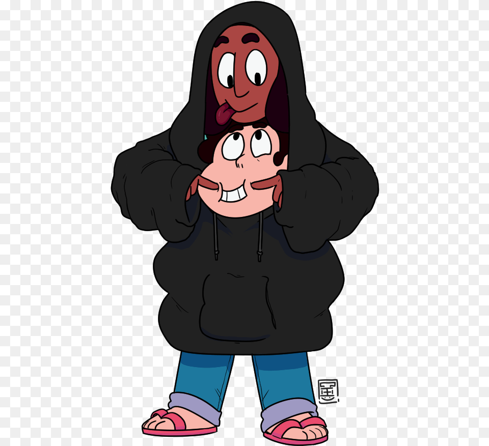 Steven And Connie39s Last Minute Ring Wraith Costume Connie From Behind Steven Universe, Baby, Person, Cartoon Png