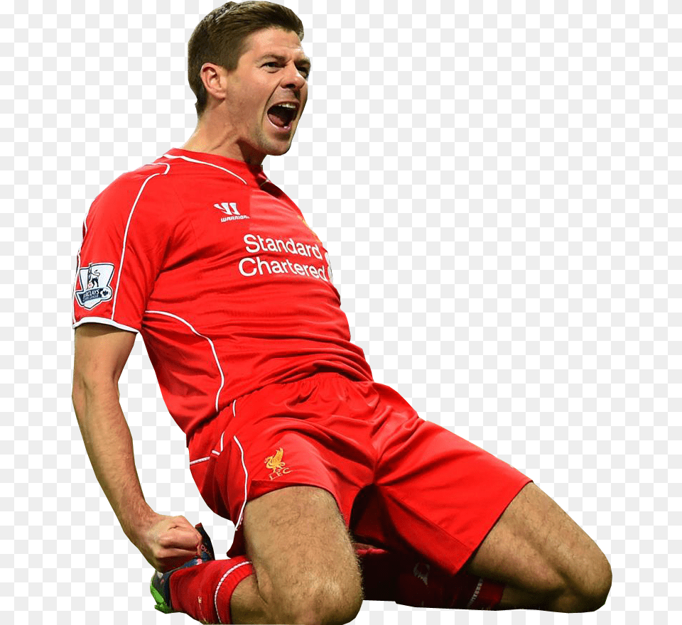 Steven Gerrard Liverpool Footballer Free Steven Gerrard Liverpool, Person, Face, Head, Adult Png Image