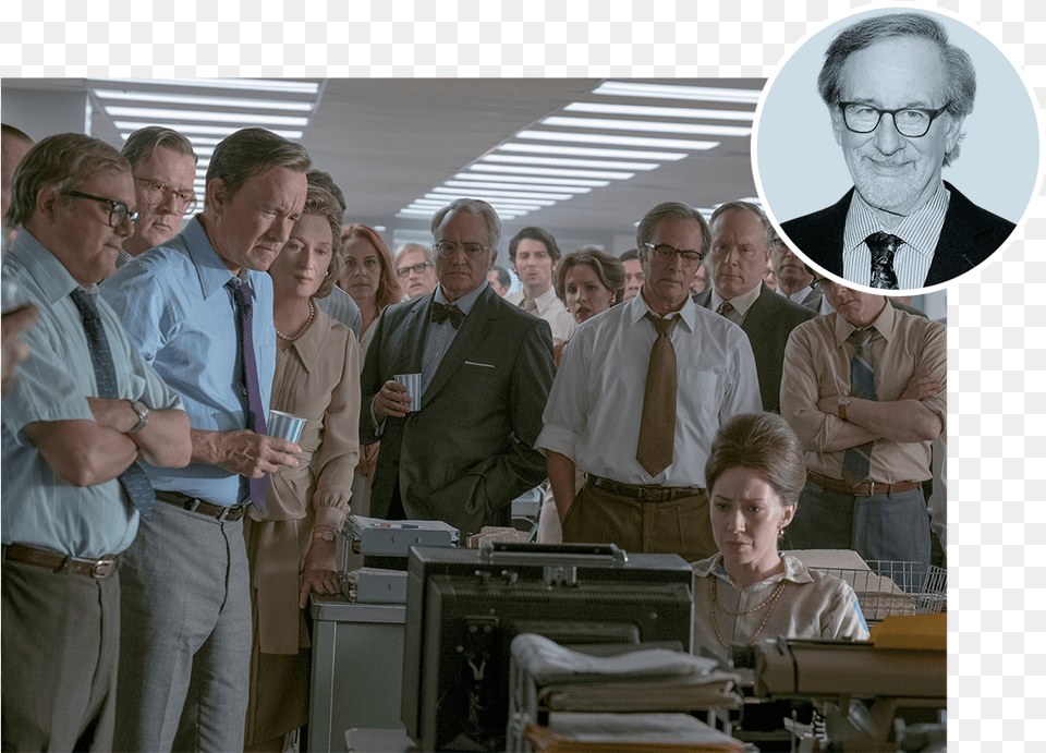 Steven Spielberg39s The Post, Clothing, Shirt, Person, People Png Image