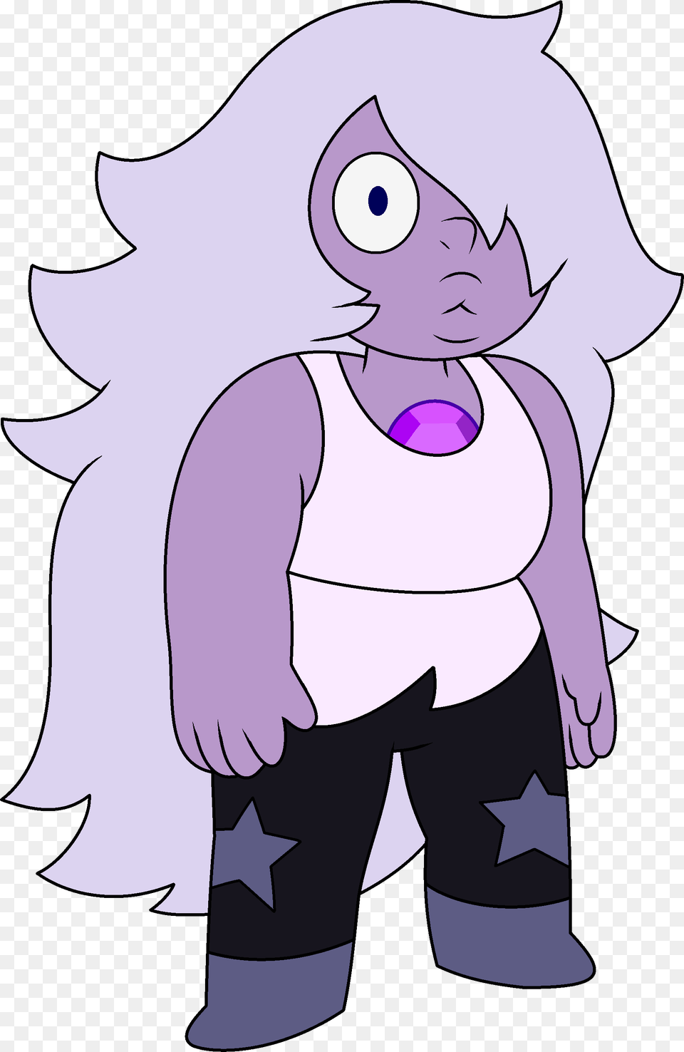 Steven Universe Amethyst Steven Universe Amethyst, Cartoon, Baby, Person, Book Free Png Download